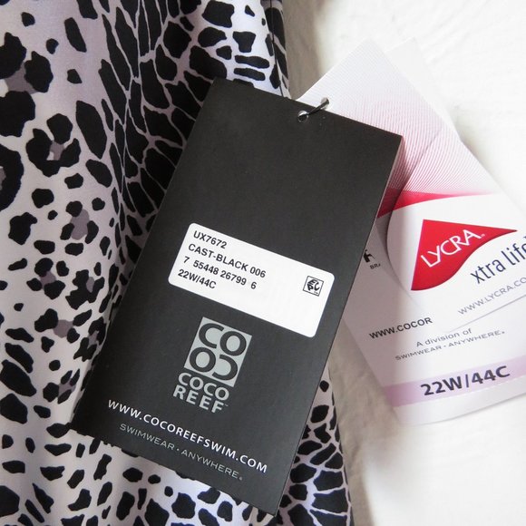 Coco Reef Bra Sized Tankini Swimwear Top - Picture 6 of 16